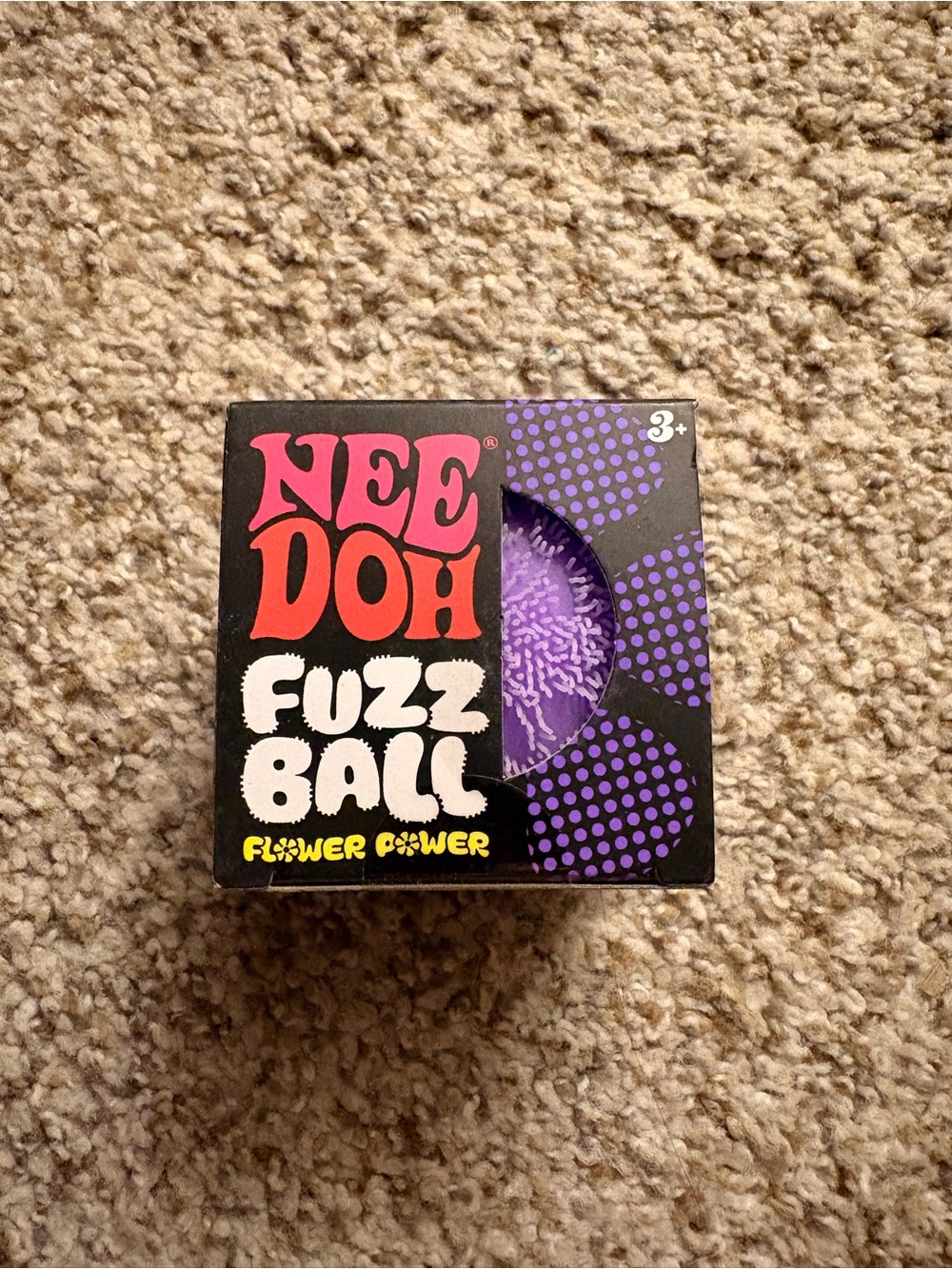 NeeDoh Fuzz Ball- Purple